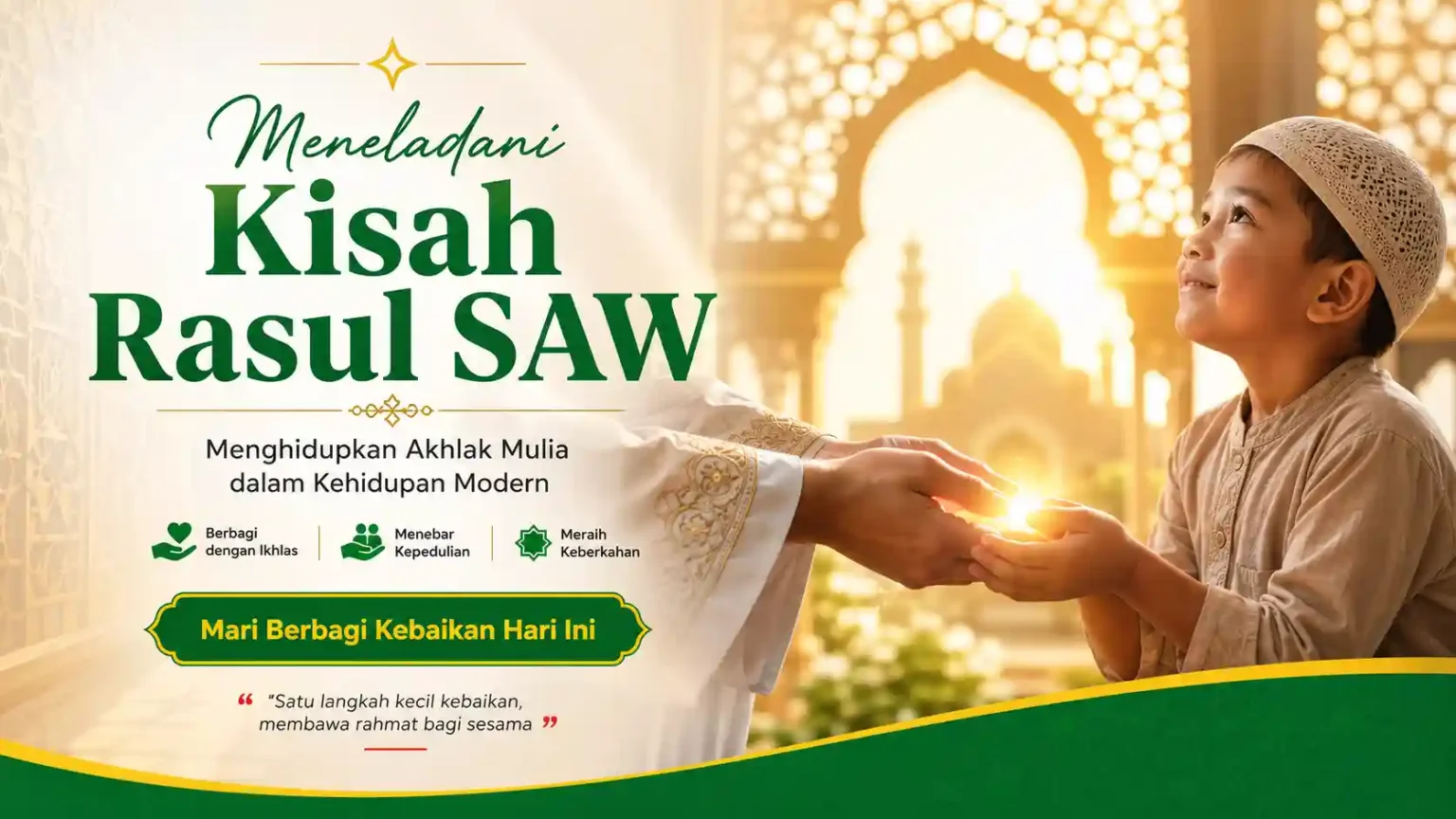 meneladani kisah rasul